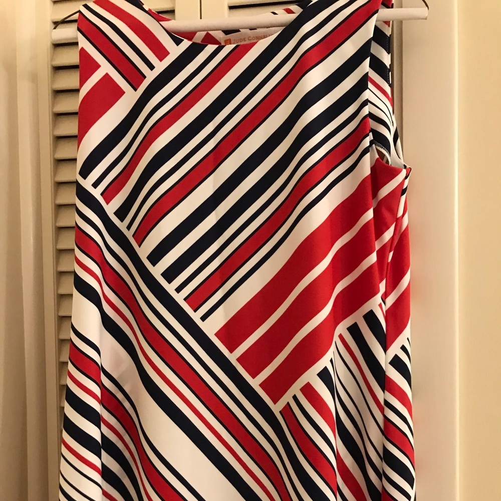 Jude Connally Beth Patchwork Stripe Dress - image 1